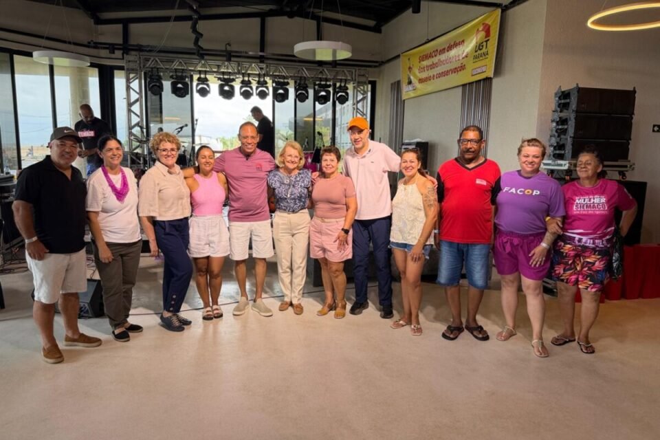 Imagem da notícia Presidente do Sindilimp Caxias, Iva Ramos, participa de encontro do Dia Internacional da Mulher promovido pelo SIEMACO Curitiba e pela Feaconspar