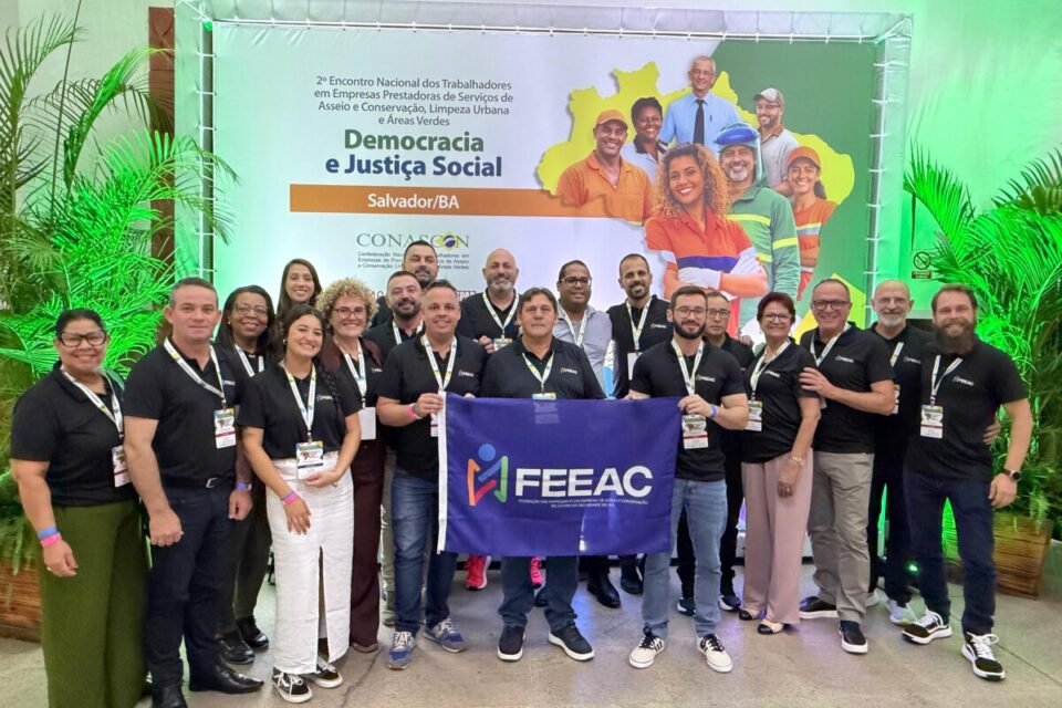 Imagem da notícia FEEAC RS e sindicatos filiados participam do 2º Encontro Nacional da CONASCON em Salvador